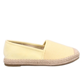 Haydon Yellow espadriller i lærred til kvinder gul