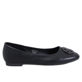 Elegante Irvina Black ballet lejligheder sort
