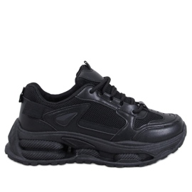Lancasi sorte sneakers til kvinder