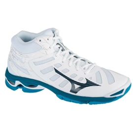 Mizuno Wave Voltage Mid M V1GA216586 volleyballsko hvid