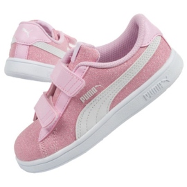 Puma Smash sko 367380 33 lyserød