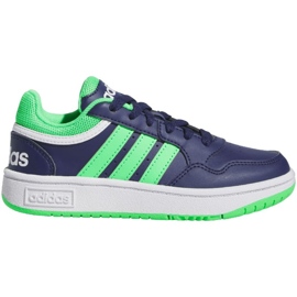 Adidas Hoops 3.0 Jr IG3829 sko grøn