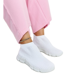 Hvide lette sportssneakers fra Vaclav