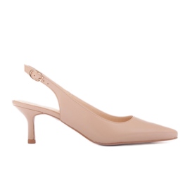Marco Shoes Merida høje hæle beige