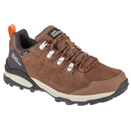 Jack Wolfskin Refugio Texapore Low sko 4050821-5238 brun