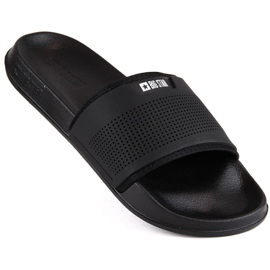 Sorte sportsflip-flops til mænd Big Star NN174694