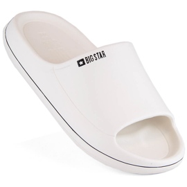 Hvide skum strandflip-flops Big Star NN274A043