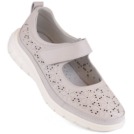 Filippo W PAW511A lædersko, beige