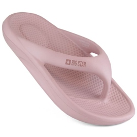 Big Star INT1989B flip-flops, pink lyserød