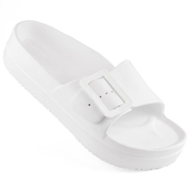 Big Star INT1964 hvide platformsflip-flops