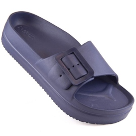 Big Star INT1967 platform flip-flops, marineblå