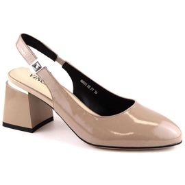 Vinceza W JAN271 beige laksandaler