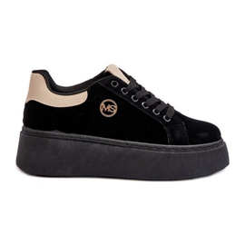 Platform Sneakers til kvinder Sort Eshen