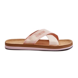 Big Star flip-flops til kvinder NN274A057 Beige
