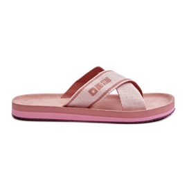 Kvinders flip-flops Big Star NN274A058 Pink lyserød