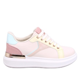 Farverige Flocks Multi sneakers beige