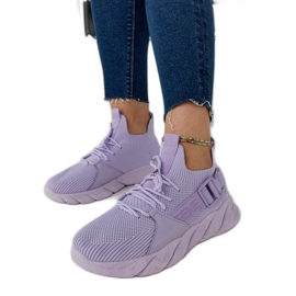 Lilla letvægts sportssneakers fra Faruz violet