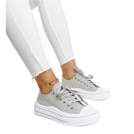 Grå Anbarin platform sneakers