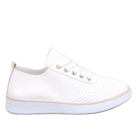 Hodges Beige gennembrudte sneakers