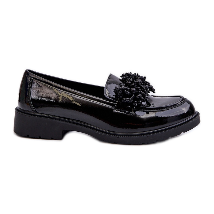 Dame Patent Loafers S.Barski HY369A Sort