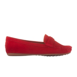 Marco Shoes Vigo mokkasiner rød
