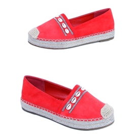Ocean Orange shell espadriller