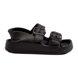 Lette flip-flops til børn med spænder Big Star NN374536 Sort