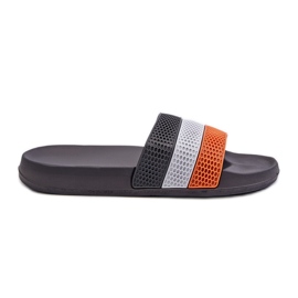 Klassiske flip-flops til mænd med stropper Grå Sylri