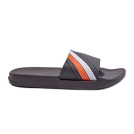 Klassiske letvægts flip-flops til mænd, grå Bemostom