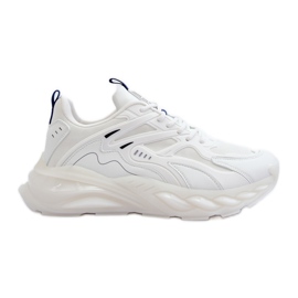 Herresneakers HI-POLY System Big Star Sportssko NN174383 Hvid