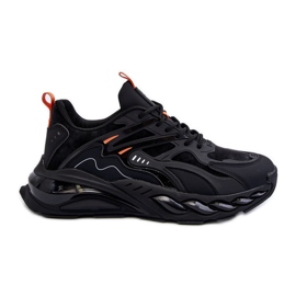Herresneakers HI-POLY System Big Star Sportssko NN174382 Sort