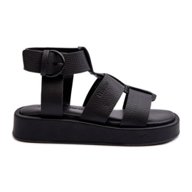 Damesandaler Big Star NN274071 Sort