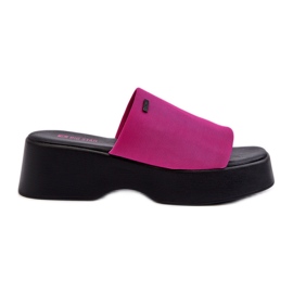 Dame flip-flops Big Star NN274026 Fuchsia lyserød