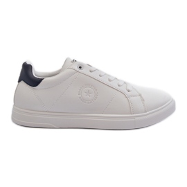 Lave sneakers til mænd Eco Læder Big Star NN174282 Hvid