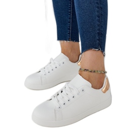 Hvide Birikti platform sneakers