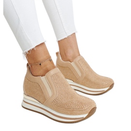 Brune Cadelaria wedge sneakers