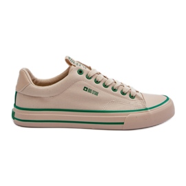 Lave sneakers til mænd Big Star NN174006 Beige