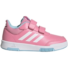 Adidas Tensaur Sport 2.0 Training Hook and Loop Jr GW6454 sko lyserød