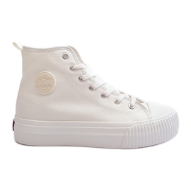 Høj top damesneakers Lee Cooper LCW-24-02-2132 Hvid