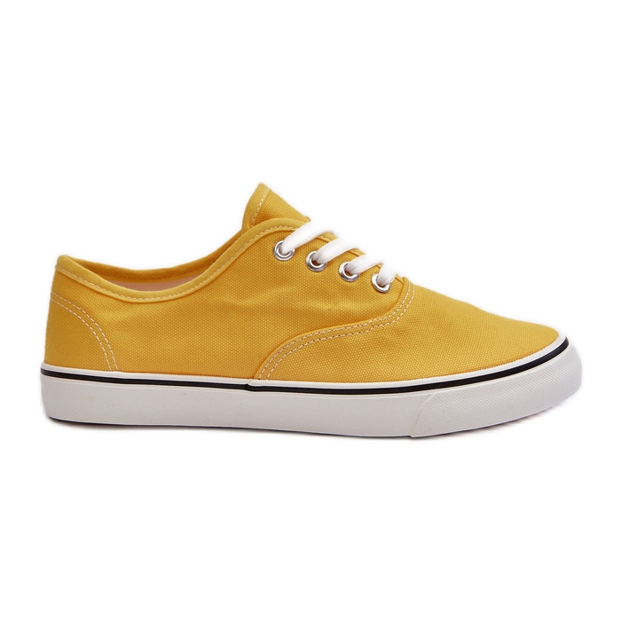 Klassiske gule sneakers til kvinder Sneakers Olvali