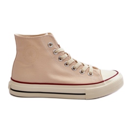 Høje sneakers til kvinder Big Star NN274278 Beige