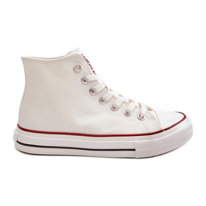 Høje sneakers til kvinder Big Star NN274276 Hvid