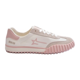 Lave sneakers til kvinder Big Star NN274868 Pink lyserød