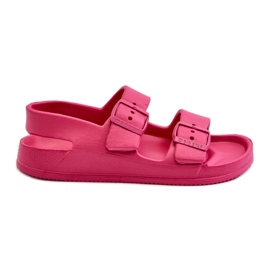 Lette børnesandaler med spænder Big Star NN374545 Fuchsia lyserød