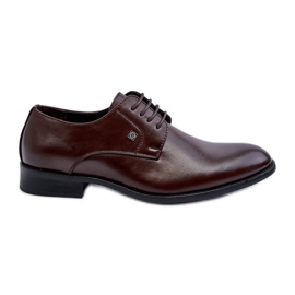 Elegante brune mænds sko Jenavee