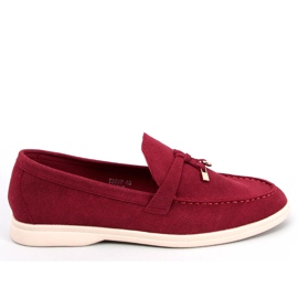 Dame loafers Eunice Wine rød