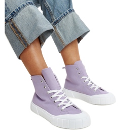 Lilla Vinka high-top sneakers violet