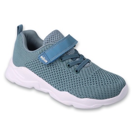 Befado ungdomssport med velcro 516Q346 blå
