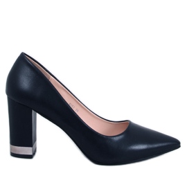 Tarai Sort højhælede pumps