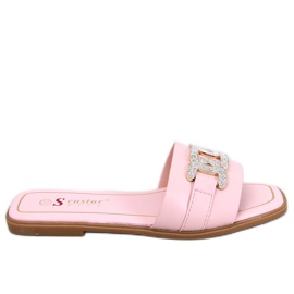 Mille Pink cubic zirconia dias lyserød
